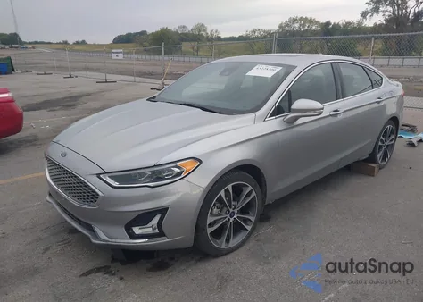 2020 Ford Fusion Titanium from USA, damaged, VIN 3FA6P0D90LR175602
